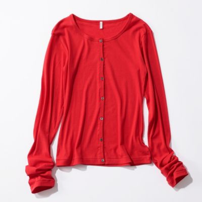 babaco ババコ モヘアシルク カーディガン babaco(ババコ)のTwisted Cotton Cardigan通販 | 集英社HAPPY