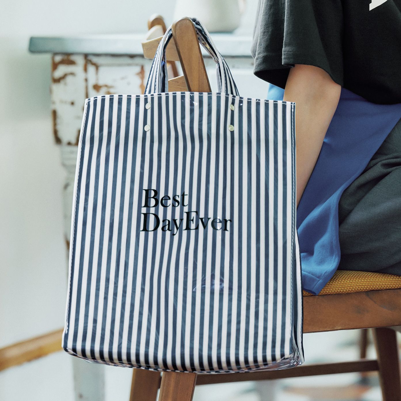 TEMBEA(テンベア)/【五明祐子さんコラボ】PAPER TOTE MEDIUM FOR LEE
