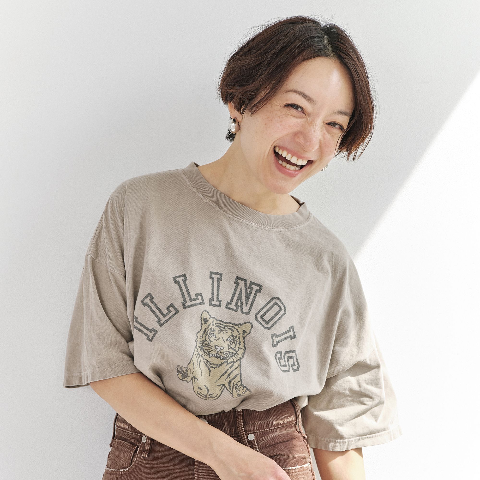 REMI RELIEF(レミ レリーフ)/【HPS別注】HARD SP加工20／－天竺BIGサイズT（ILLINOIS）