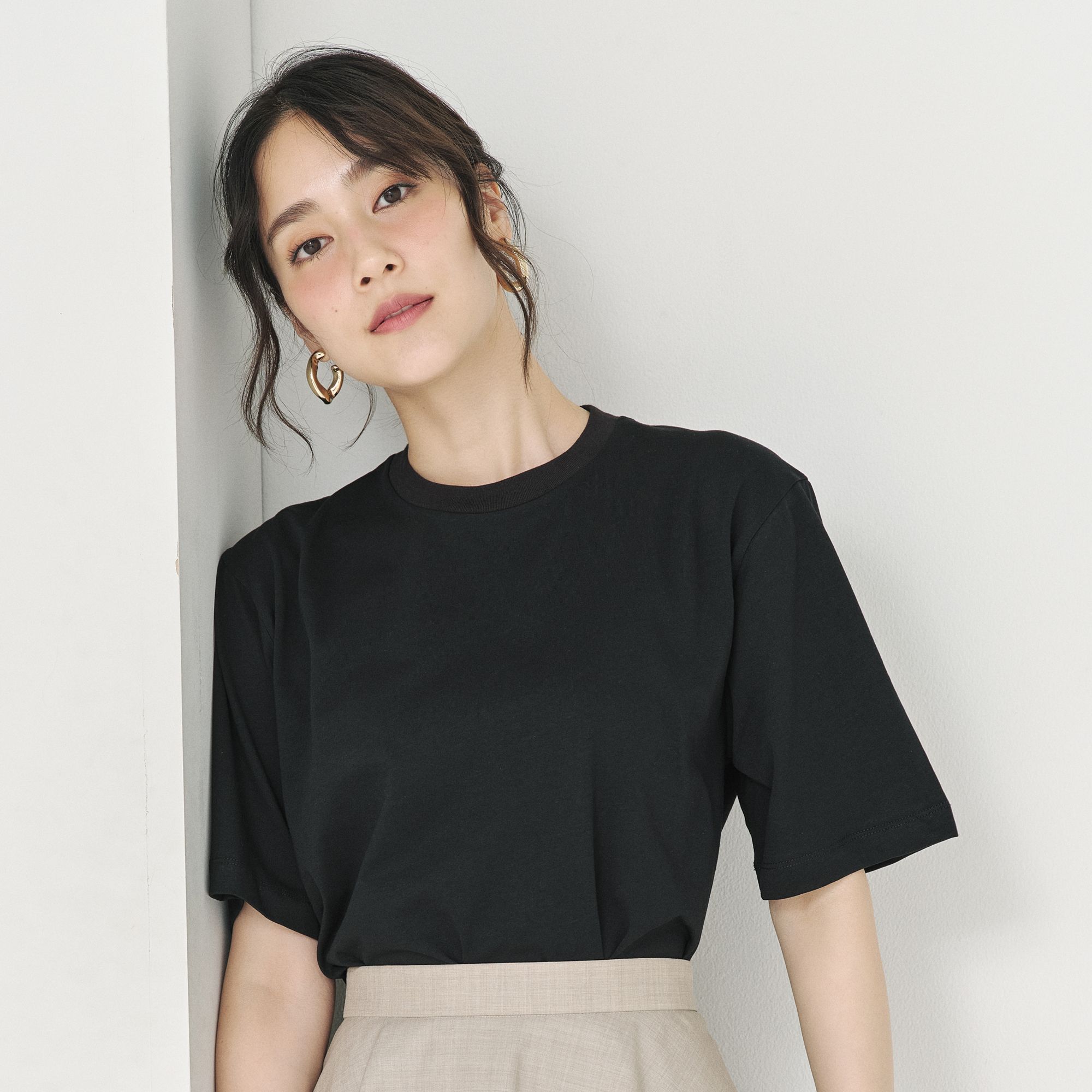 three dots(スリードッツ)/【unisex】2パックTシャツ モダンフィット