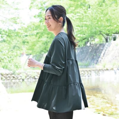 切り替えギャザーのラッシュガード – OURHOME
