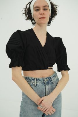 専用 CLANE PINTUCK CROPPED BLOUSE サイズ2 CLANE(クラネ)のPINTUCK CROPPED BLOUSE通販 | 集英社HAPPY PLUS