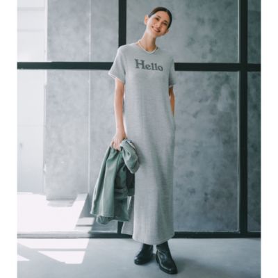 MADISONBLUE マディソンブルー HELLO SWEAT MADISONBLUE 【マディソンブルー】 HELLO SWEAT L/S URAKE DYED