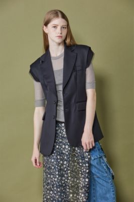 CHIKA KISADA(チカ キサダ)のスリーブレスジャケット通販 | 集英社