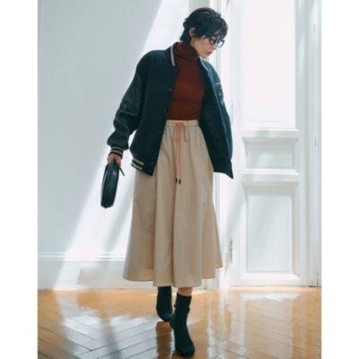 【TIARA】亀恭子さんコラボ》ツイードジャケット suadeo(スアデオ)の【亀恭子さんコラボ】スポーティタフタ
