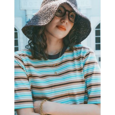 CINOH(チノ)のSTRIPE COMPACT T－SHIRT通販 | 集英社HAPPY PLUS STORE