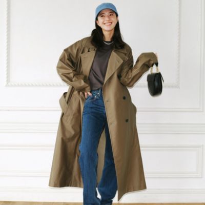 レディースのトレンチコート 30代40代50代大人の通販｜HAPPY