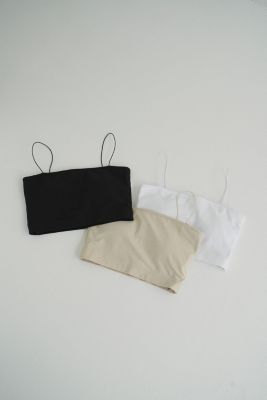 CLANE THIN CORD BANDEAU TOPS ホワイト THIN CORD BANDEAU TOPS｜TOPS(トップス)｜CLANE OFFICIAL