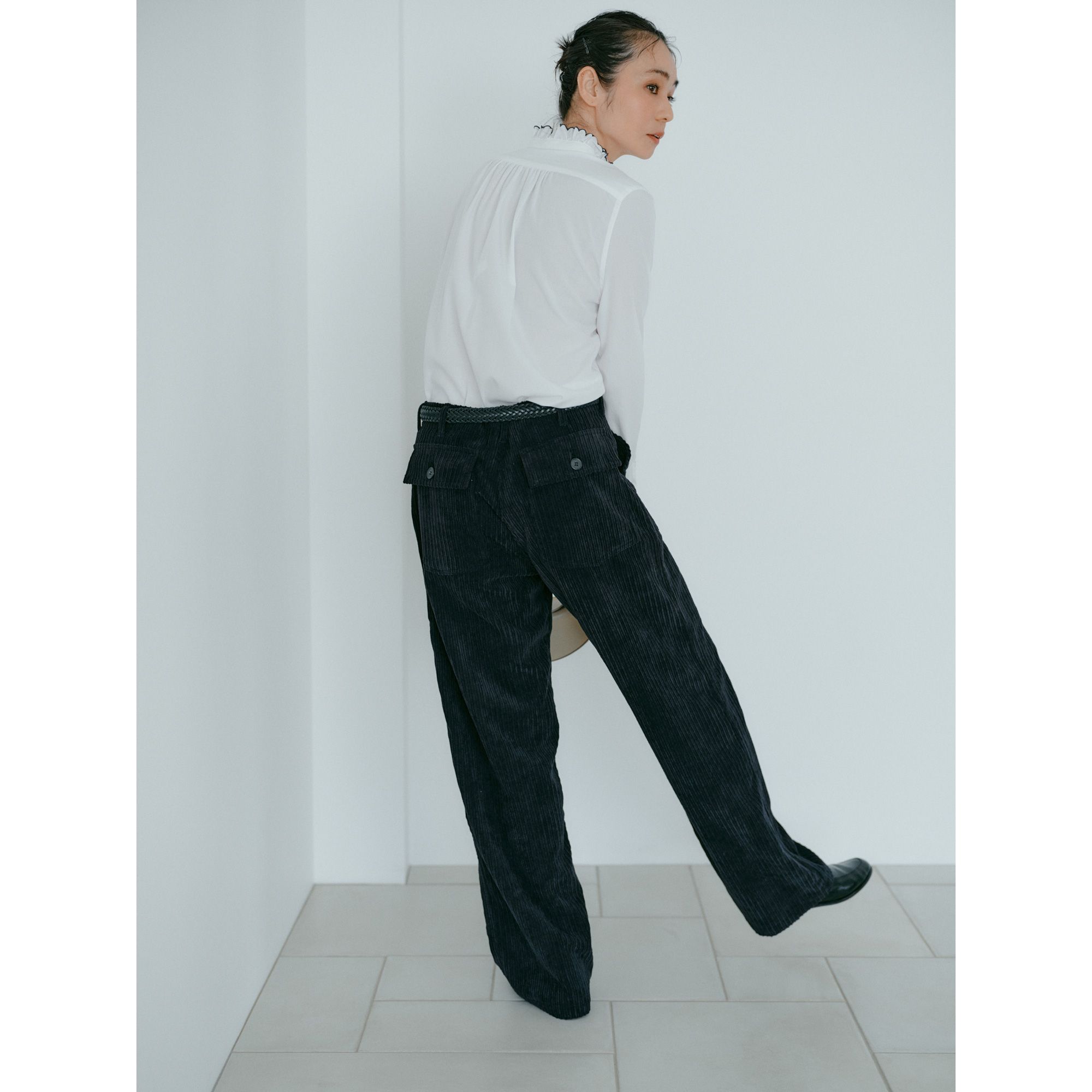 COUTURE D’ADAM(クチュール ド アダム)/French Corduroy Baker PT.