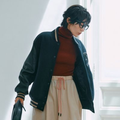 Scye(サイ)のWool Melton Varsity Jacket通販 | 集英社HAPPY