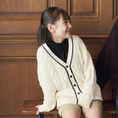 IENA ENFANT(イエナアンファン)の【洗える】エトワールケーブル
