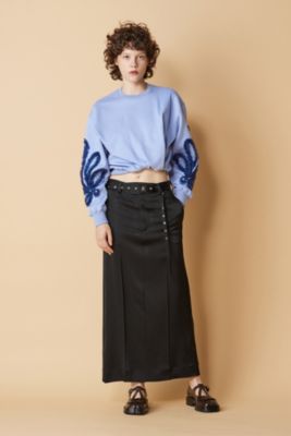 【新品】KANAKO SAKAI ベルベットスカート スカート BOUCLE KNIT SKIRT KS2502085