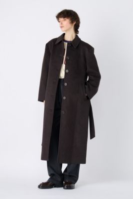 AMOMENTO アモーメント　コート AMOMENTO(アモーメント)のSINGLE BREASTED MAXI LONG COAT通販