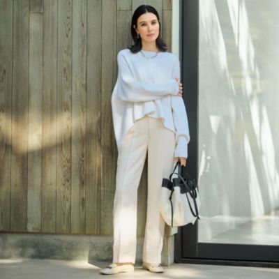 ボタニカルジャカードパンツ