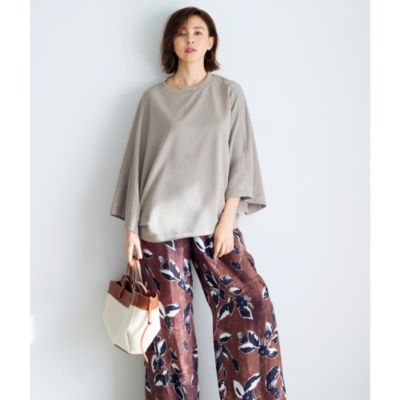 COGTHEBIGSMOKE コグ ザ ビッグスモークNANCY TOP／リラクシー裾タックスウェット￥24,200（税込）