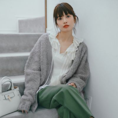 crinkle crinkle crinkle セーラーハンドニット 温もり感じるハンドニット【crinkle crinkle crinkle】motif hand knit