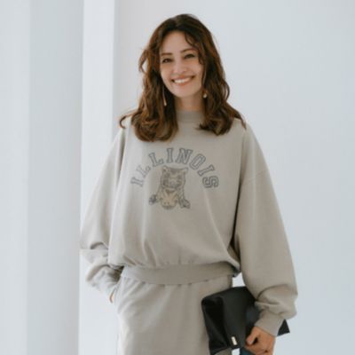 REMI RELIEF(レミ レリーフ)の【HPS別注】SP加工スーピマ裏毛クルー