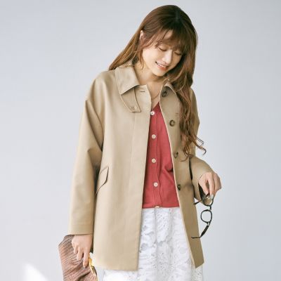 美しいAラインで360°上品　パーフェクトベーシックコート