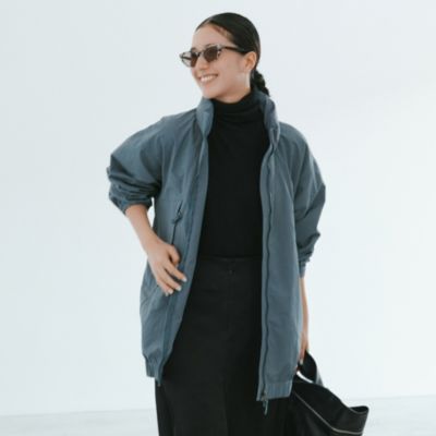 キレイ目コーデに1点投入するだけで、こなれ感のあるスポーティスタイルに！　Versatile Blouson