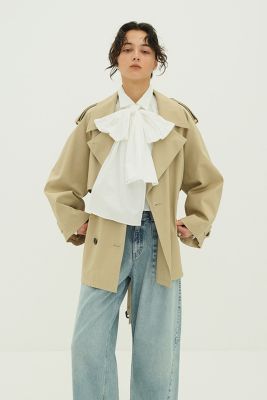 CLANE(クラネ)のOVER SHORT TRENCH COAT通販 | 集英社HAPPY PLUS STORE