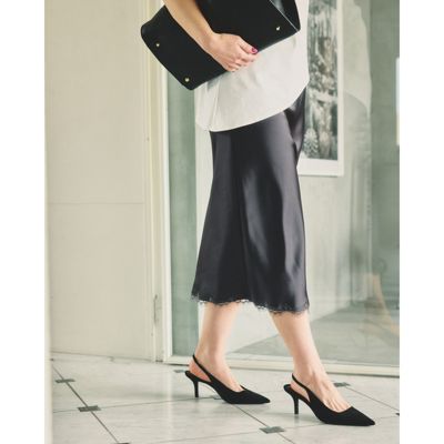 THE SHINZONE(ザ シンゾーン)のSATIN LEAVERS LACE SKIRT通販 | 集英社