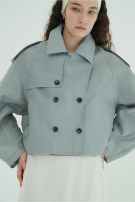 CLANE(クラネ)のSHEER SHORT TRENCH JACKET通販 | 集英社HAPPY PLUS STORE