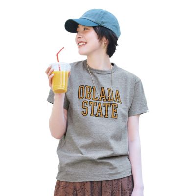 トップス oblada state tee Oblada(オブラダ)の【洗える】STATE TEE通販 | 集英社HAPPY PLUS STORE