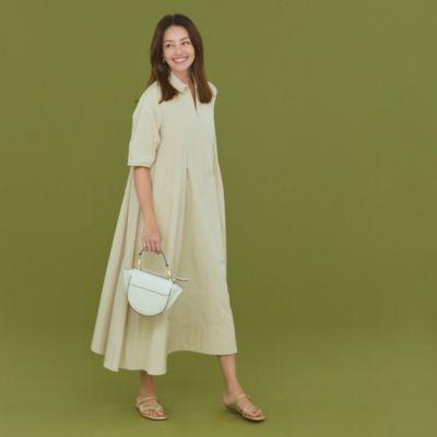 CLANE(クラネ)のHALF ZIP FLARE ONE PIECE通販 | 集英社HAPPY PLUS STORE