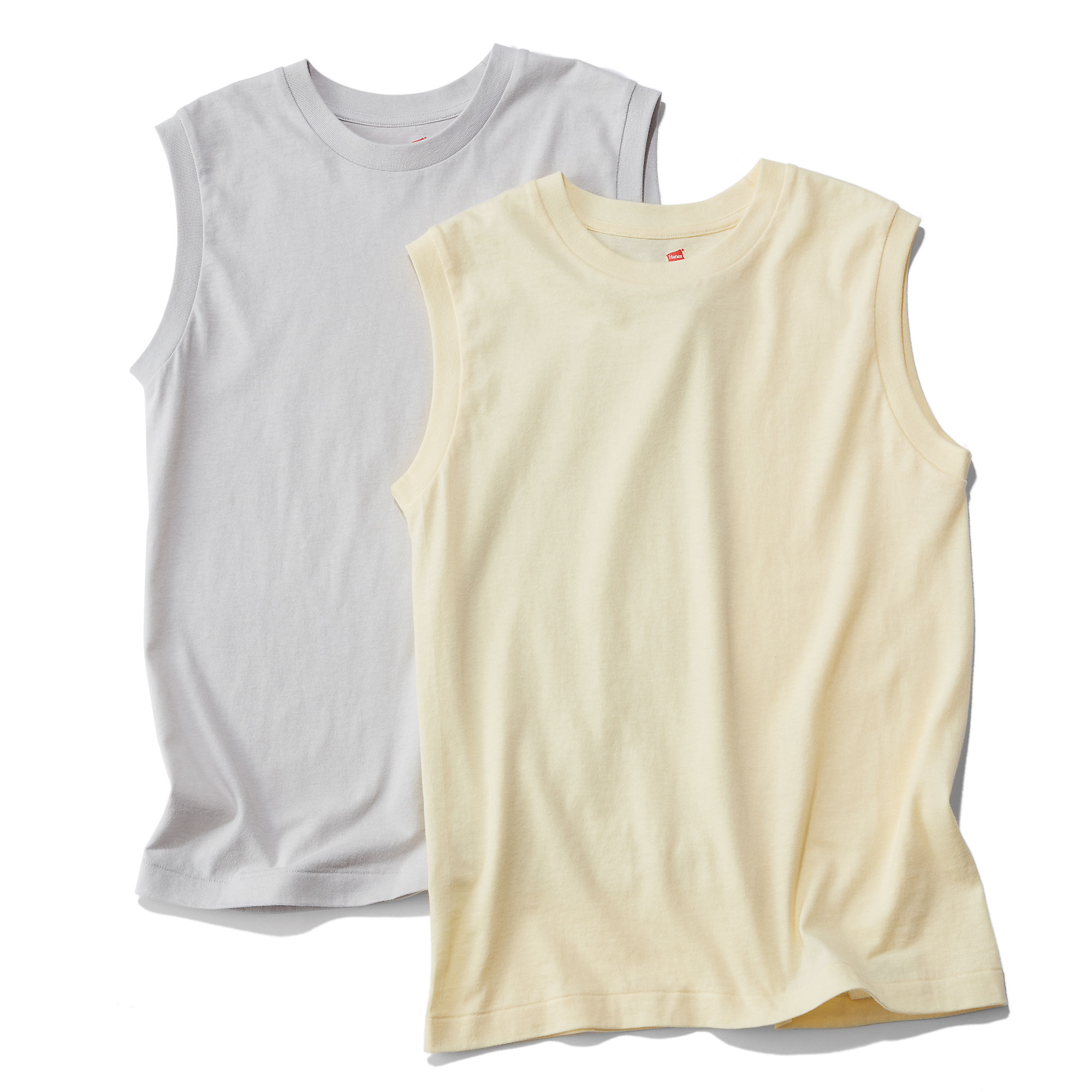 ADAM ET ROPE’【Hanes for BIOTOP】Sleeveless T-shirts￥5,280