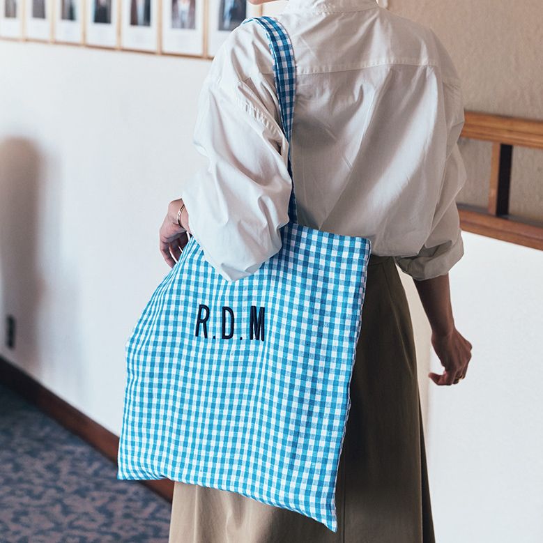 R&D.M.Co-(アールアンドディーエムコー)/【石上美津江さん別注】【洗える】R.D.M EMBROIDERY TOTE BAG