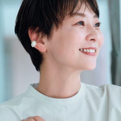 yܖSqZNgzPearl Ear Cuff^PLOW