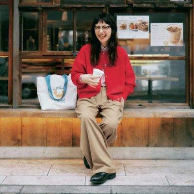 よるみ 12closet(トゥエルブクローゼット)の【kazumiさんコラボ】【洗える