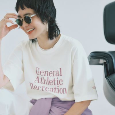 �y�􂦂�zGAR Typographic White S�^S Tee�^THE NORTH FACE