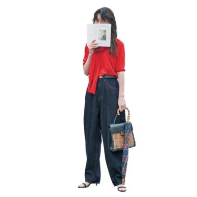 Kinaさんの ponpon bag | LEE