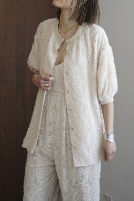 CLANE FRINGE HALF SLEEVE CARDIGAN