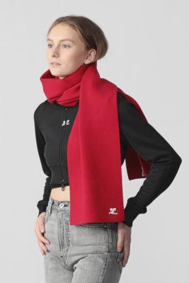 COURREGES(クレージュ)のAC MILANO KNIT SCARF通販 | mirabella