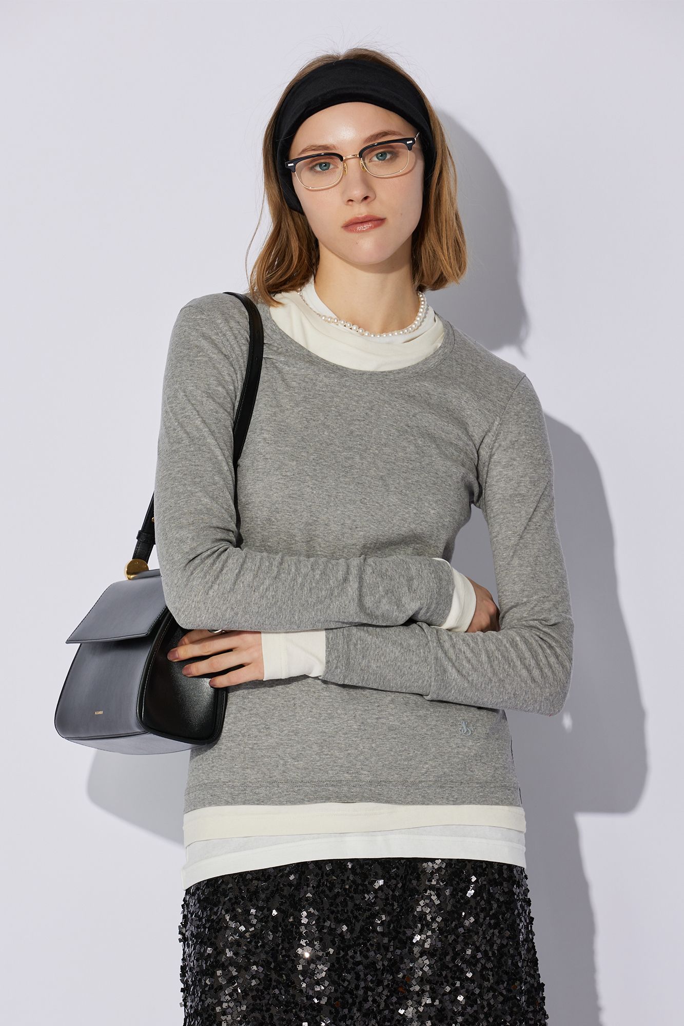 JIL SANDER+(ジル サンダー プラス)/KIT T－SHIRT LS