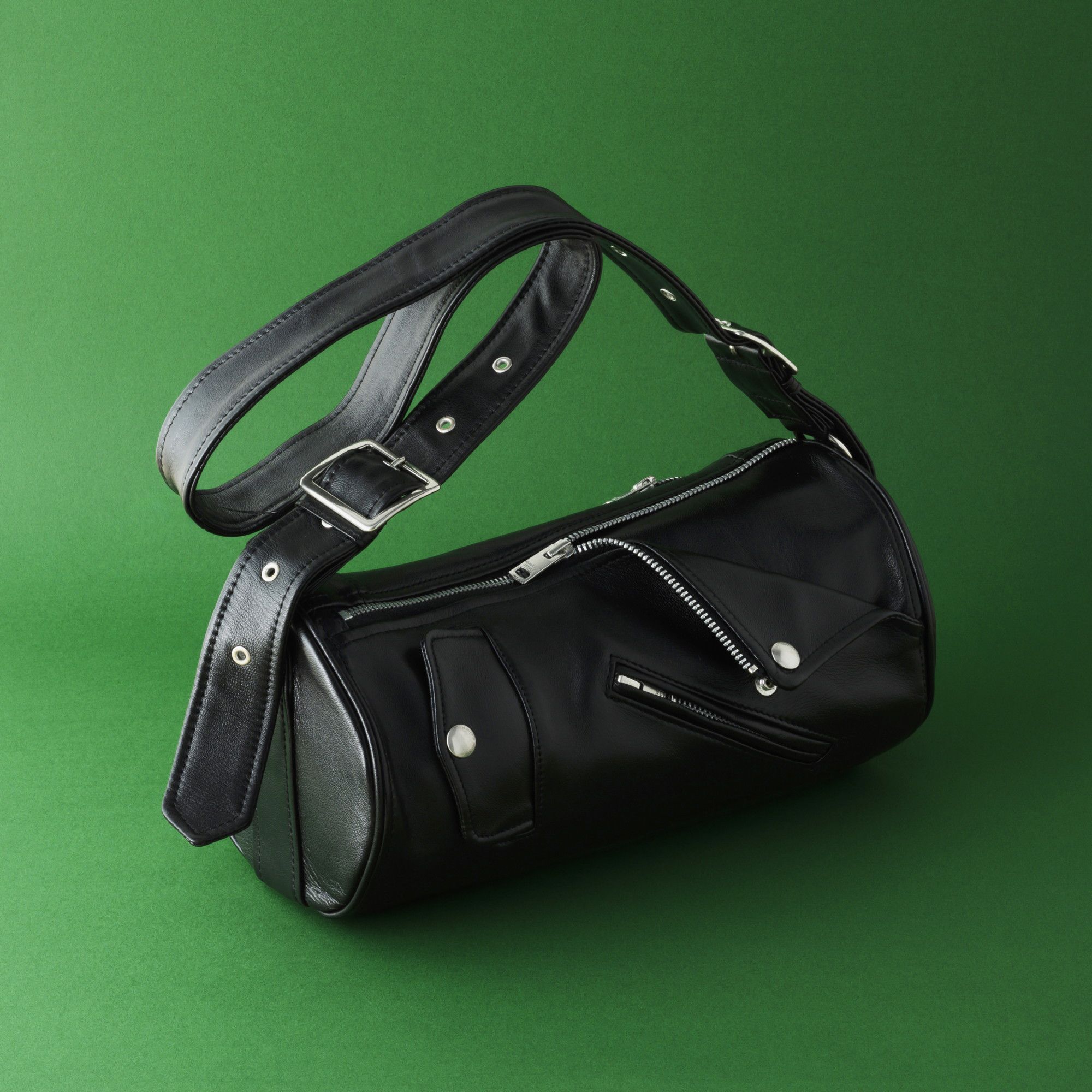 beautiful people・excerption riders cylinder bag・￥83,600