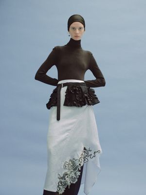 MARGE(マージ)のTaffeta frill detail belt通販 | mirabella