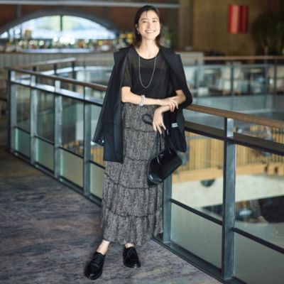 marisol M7days ボタニカルプリントスカート M7days(エムセブンデイズ)のボタニカルプリントスカート通販