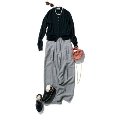 【宮崎桃代さん別注】タックパンツ