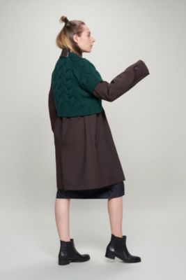 LCO-2001-003 コート 秋冬 軽量 ロング カーキー ネイビー kolor(カラー)のCOAT通販 | 集英社HAPPY PLUS STORE