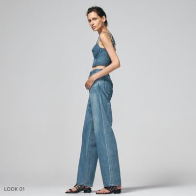 AKIRANAKA Phyllis denim pants