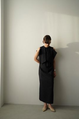 CLANE(クラネ)のGINGHAM CHECK HANDKERCHIEF ONE PIECE