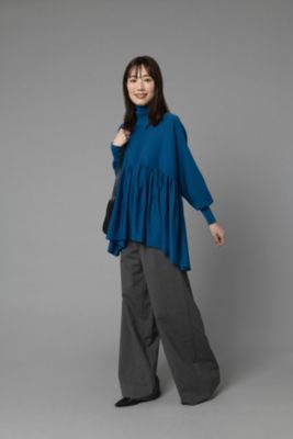 ＜集英社＞ 12closet(トゥエルブクローゼット)/【洗える】タイプライタータックパンツ