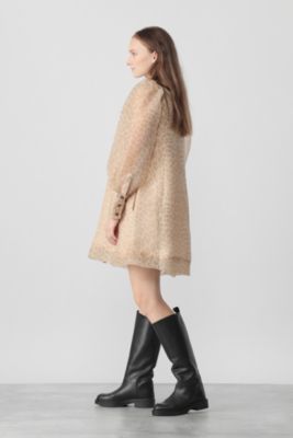 Ganni★アシンメトリー ベルベットミディドレス Ganni☆アシンメトリー ベルベットミディドレス (Ganni
