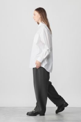 THE ROW◆ELENI SHIRT長袖ブラウス/XS/シルク/GRY/7460 THE ROW(ザロウ) / ELENI SHIRT長袖ブラウス/XS/シルク/GRY/7460