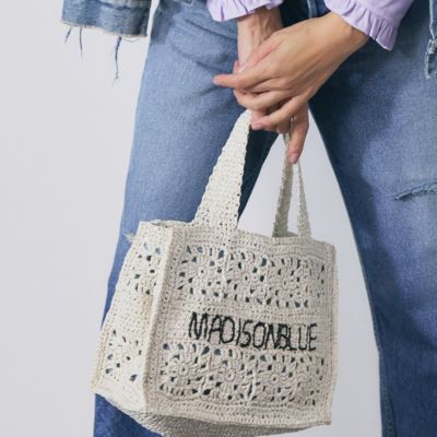 MADISONBLUE(マディソンブルー)のCROCHET TOTE BAG PAPEER通販 eclat