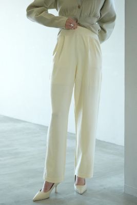 【最終値下げ！】CLANE KNIT TUCK PANTS CLANE(クラネ)のKNIT TUCK PANTS通販 | 集英社HAPPY PLUS STORE