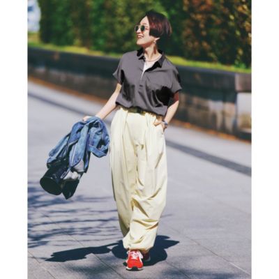 美品　24SS Americana 【LEE別注】【洗える】接触冷感スキッパー Americana(アメリカーナ)の【LEE別注】【洗える】【接触冷感
